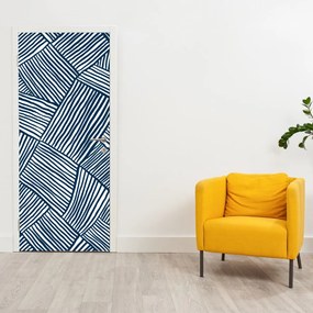 Fotótapéta ajtóra - 3D vonal (95x205cm)