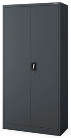 Fém iratszekrény JAN, 900 x 1850 x 400 mm, antracit