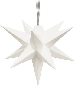 10 db fehér karácsonyi lámpa LED-del 10 cm