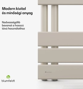 Blumfeldt Fairmont radiátor, 60 x 160 cm, falra szerelhető, modern kivitel, meleg víz