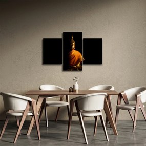Kép - Arany Buddha szobor (90x60 cm)