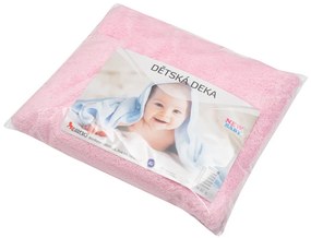 Baba takaró New Baby 90x80 rózsaszín