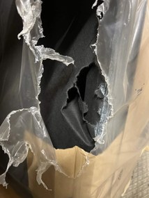 AKCIÓ Szürke sarokkanapé SMART COSARO, kétoldalas + 2 párna INGYEN II. minőség