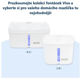 PetSafe® Viva™ szökőkút 4,1 literes