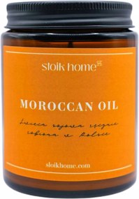 Szójagyertya Moroccan Oil keleti illatgyertya 150ml Słoik Home