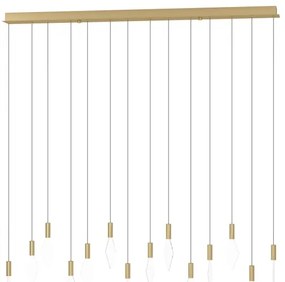 Eglo 390362 - LED Dimmelhető csillár zsinóron MIRADOR 14xLED/3,3W/230V arany