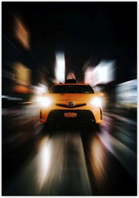 Poszterek 70x100 Sárga taxi Taxi