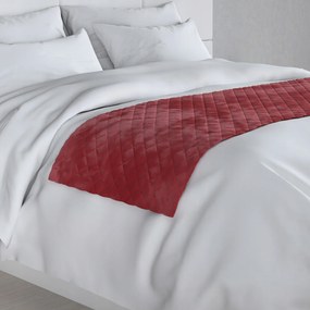 Dekoria Szállodai ágytakaró Velvet 60x200cm piros árnyalatok