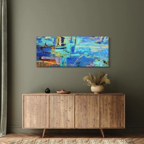 Kép - Absztrakt olajfestmény (120x50 cm)