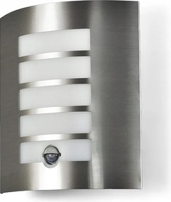 Kültéri fali lámpa mozgás- és szürkületérzékelővel E27 LED-hez