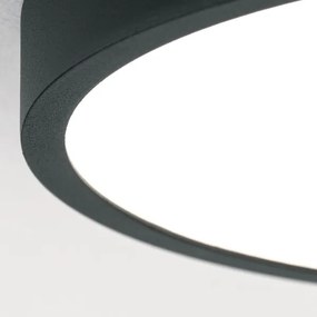 Orion DL 7-657/14 - LED Mennyezeti lámpa BULLY LED/12W/230V átm. 14 cm fekete