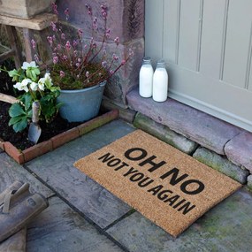 Kókuszrost lábtörlő 40x60 cm Not You Again – Artsy Doormats