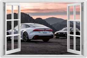 Poszterek 120x80 Fehér Audi RS7 Audice