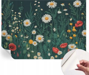 Dekoratív öntapadós fotótapéta Hálószobába Mezei virágok 312x219 cm