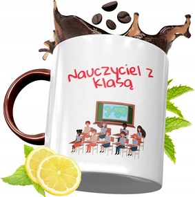 Bordó Bögre Pedagógusnapra Ajándék fényképes nyomattal