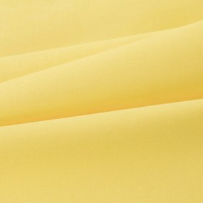 Goldea pamut ágyneműhuzat duo - mező, zöld melanzs alapon, sárga hátoldal 140 x 200 és 70 x 90 cm