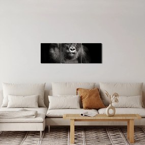 Kép - Gorilla (órával) (90x30 cm)