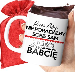 Nyomott Mintás Bögre Isten Teremtette A Nagymamákat Szerelem Szuper Ajándék A Nagymamának