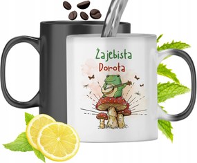 Mágikus Bögre Dorottya Fekete Színváltós, fényképes nyomattal