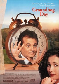 Poszter Mormota napja Groundhog Day