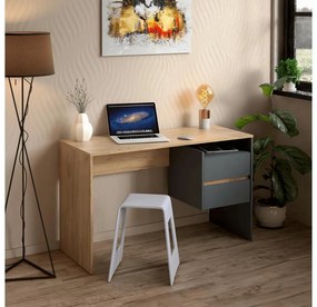 PC asztal Titanes (artisan tölgy + grafit) . 1116532