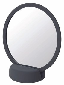 Blomus Sono kozmetikai tükör 17x18.5 cm kerek fekete B69160