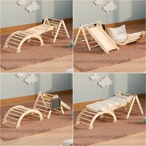 Juskys Movario 4 az 1-ben gyermek mászókészlet