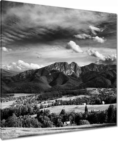 Vászonkép 90x90 Tátra Lengyel hegyek Kilátás