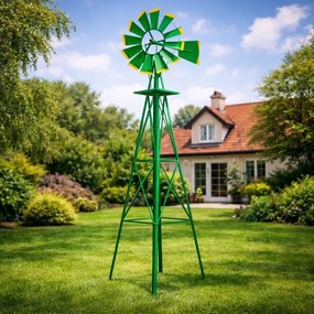 STILISTA Szélmalom US-Style 245 cm zöld