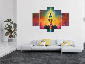 Kép - Nő és csakrák (150x105 cm)