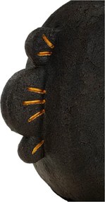 Barna asztali lámpa textil búrával (magasság 39,5 cm) Tribal – Mauro Ferretti