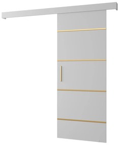 Tolóajtó 70 cm Slavdro 4 (matt fehér). 1108745