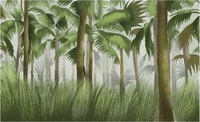 Flizelin tapéta Flizelin falikép Prémium Trópusi erdő 416x254
