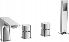 Kádtöltő csaptelep 4 lyukú Keria króm