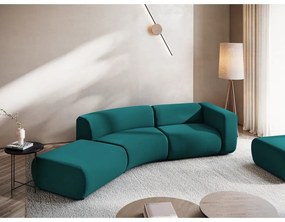 Türkiz bársony heverő (bal oldali) Ekahi – Makamii