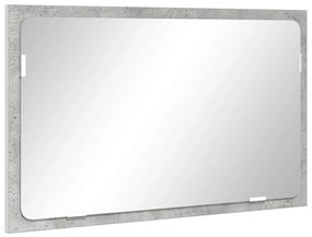 vidaXL Fürdőszoba bútor szett fiókkal tárolóval Beton Szürke Faanyag