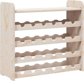 vidaXL tömör fenyőfa bortartó állvány tetővel 67,5 x 25 x 60 cm