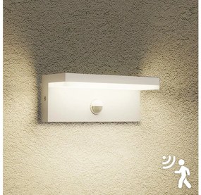 Brilagi -LED Kültéri fali lámpa érzékelővel TESSI LED/10W/230V fehér IP54