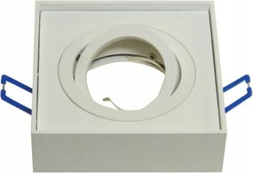 Lámpatest Spot Mozgatható fekete négyzet 3cm GU10