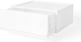 Wave Snow moduláris tárolódoboz kerekek nélkül54,6 x 43,4 x 22 cm, széles - 1 fiók