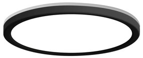 ITALUX 5902854537594 CORTE Kerek Mennyezeti Lámpa Fehér, Fekete LED IP20