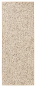 Világosbarna futószőnyeg 80x300 cm Wolly – BT Carpet