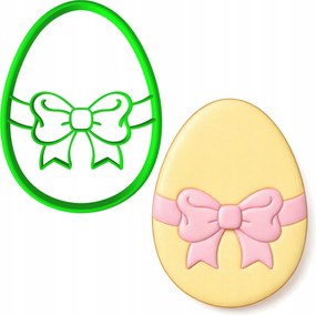 Húsvéti Forma Mézeskalács lyukasztó Húsvéti Tojás 8cm