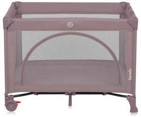 Lionelo - Utazóágy LAURA rózsaszín-nude