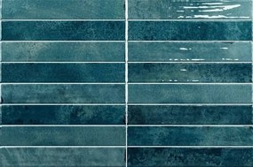 Vilar Albaro Nairobi Csempe blue 5x30 cm fényes NAIROBIBL