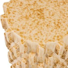 Kerámia kerek tárolóasztal ø 35 cm Axu – WOOOD