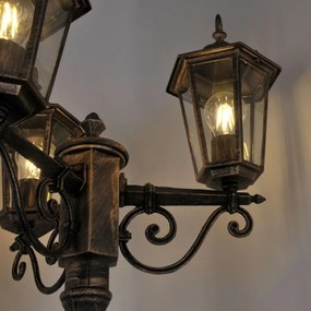 Polux LIGURIA-LT 313430 Utcai lámpa 3x20W/E27 IP43