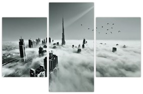 Kép - Felhőkarcolók Dubaiban (90x60 cm)