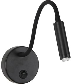 Brilagi - LED Dimmelhető flexibilis fali lámpa MAYA 1xG9/4W/230V fekete