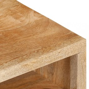 tömör mangófa TV-szekrény 110 x 30 x 40 cm